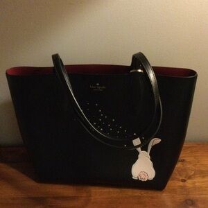 Kate spade tote bunny